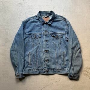 Vintage Levi’s Men's XL Denim Trucker Jacket Americana
